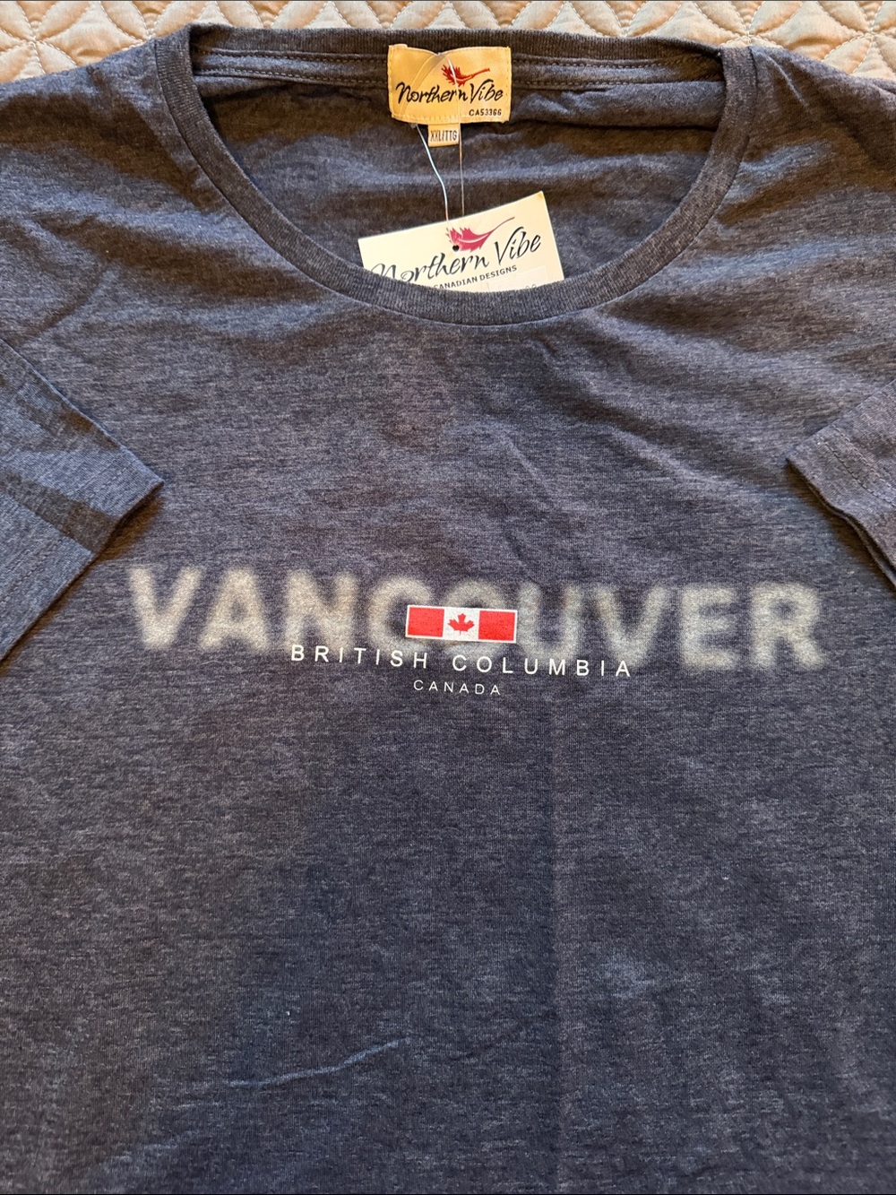 Vancouver Graphic Short Sleeve Tee - Navy